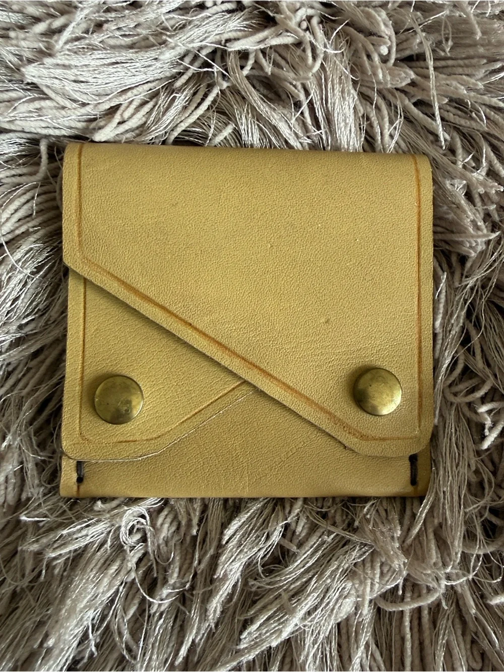 Vintage leather wallet